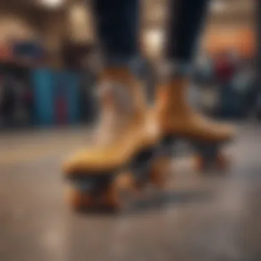 Online shopping platform for roller skates