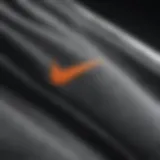 Close-up of Nike Club Joggers showcasing premium fabric texture