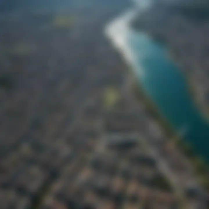 A breathtaking aerial view of Zurich's landscape during a paragliding experience.