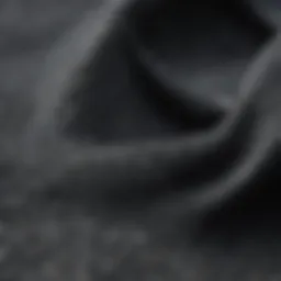 Close-up of sustainable fabric used in Patagonia surf suits showcasing texture and quality.