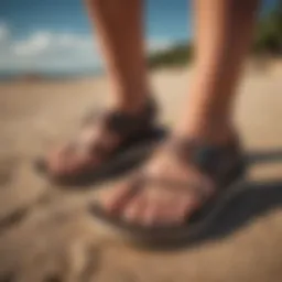 Innovative design features of Reef golf sandals