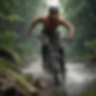 A diverse group of athletes showcasing unique extreme sports in the Amazon landscape.