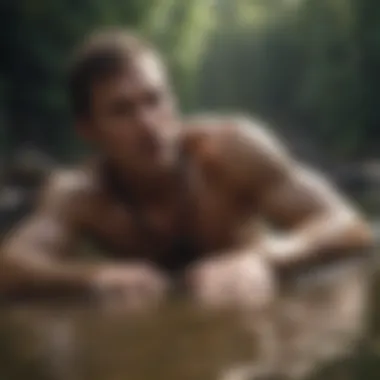 The Importance of Recovery An athlete recovering in a peaceful environment