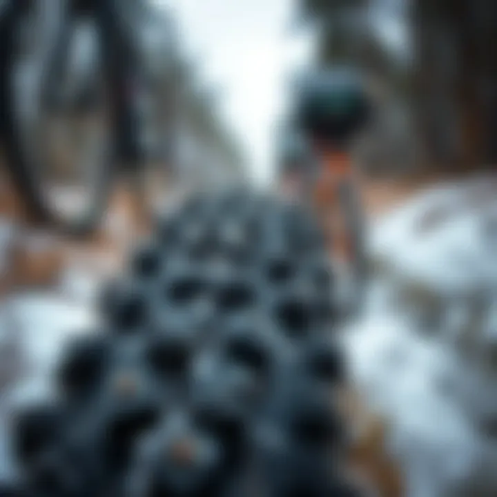 Essential Maintenance for Studded MTB Tires Maintenance tips for studded MTB tires illustrated