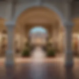 Exterior view of Tanger Outlet Mall in Locust Grove