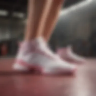 Performance in adidas Footwear: Style Meets Functionality An extreme sports athlete wearing adidas shoes during a performance, emphasizing the blend of style and functionality.
