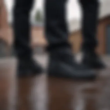 Community and Culture Group of extreme sports enthusiasts wearing all black low Vans