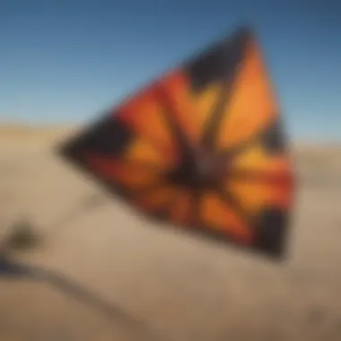 A close-up of environmentally friendly materials used in kite making