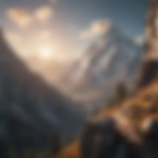 Jimmy Chin capturing stunning mountain landscapes