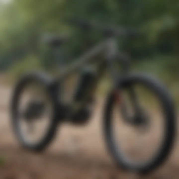 A collection of different hybrid bike models highlighting brand diversity.