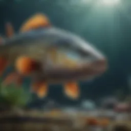 Dynamic gameplay of a fish eating fish game showcasing vibrant underwater scenes.