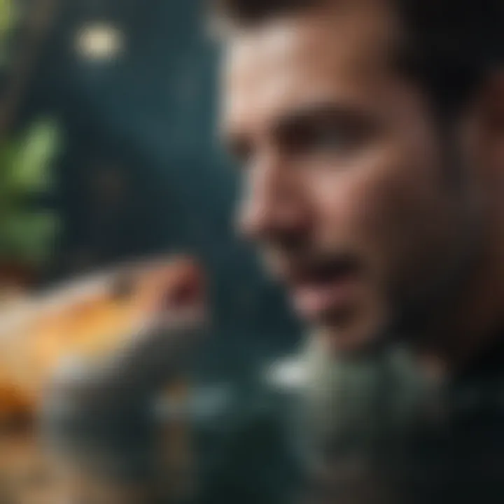 A visual representation of player experiences and emotions while engaging in fish eating fish games.