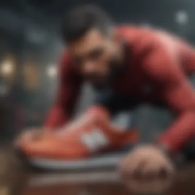 Collaboration with New Balance Tiago Lemos collaborating with New Balance team