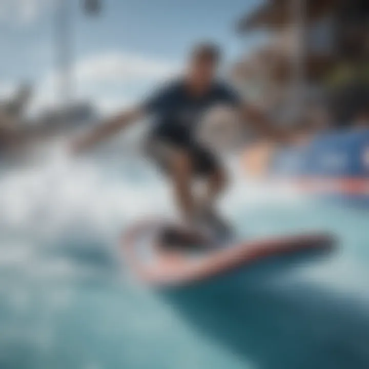 Dynamic flowrider in action