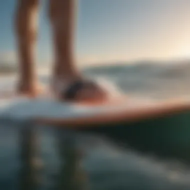 Goofy vs Regular Foot Surfing Comparison chart between goofy foot and regular foot surfers.