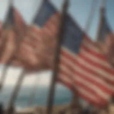 Historical Origins of Marine Flags Historical marine flags representing various naval traditions.