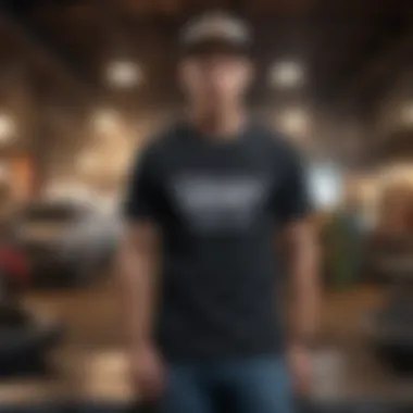 Vans shirt sizing chart showcasing various fits and styles