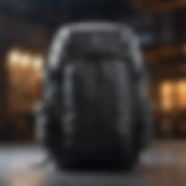 Innovative Smart Technology Backpack An innovative backpack featuring smart technology integration.