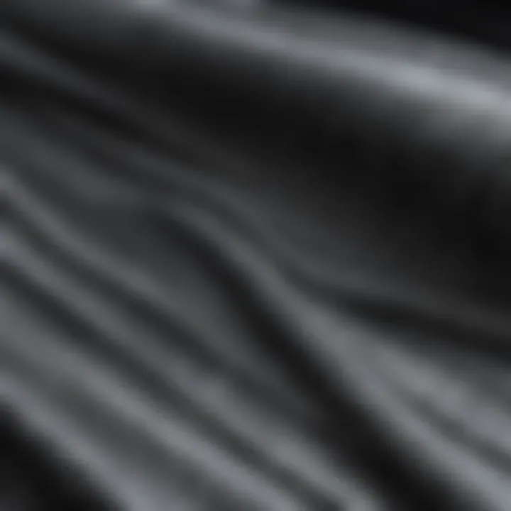 Close-up of the fabric texture of a surfing poncho, highlighting its durability and water-resistant features.