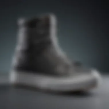 Side profile of Vans Hi Standard Pro Snowboard Boot demonstrating its sleek design and fit