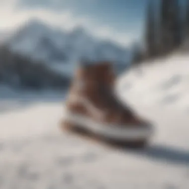 Vans Hi Standard Pro Snowboard Boot in action on snowy terrain highlighting performance