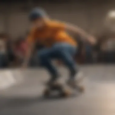 Influence on Skate Culture by Lizzie Armanto Artistic representation of skate culture influenced by Lizzie Armanto