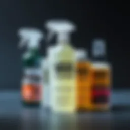 A collection of Vans shoe cleaners showcasing different formulations.
