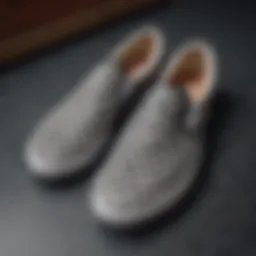 Vans Slip-On Sketch Checkerboard design close-up showcasing the intricate pattern