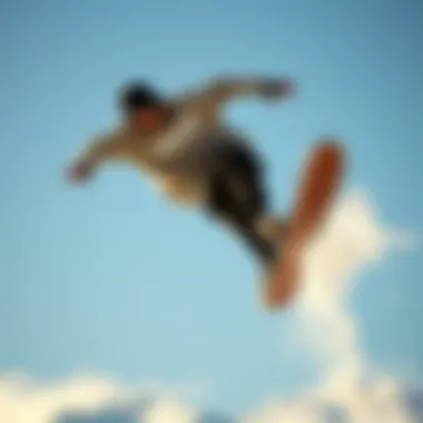 Athlete performing extreme sports wearing Vans UltraRange Cream