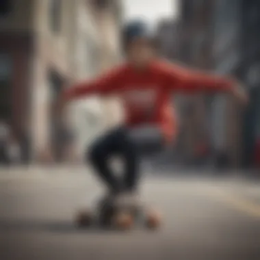 Young Athletes Inspired by Huston's Legacy A group of young athletes inspired by Nyjah Huston's skateboarding legacy